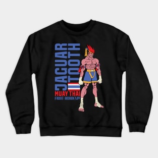 Adon Jaguar Tooth Muay Thai Gym Crewneck Sweatshirt